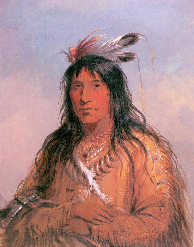 Miller, Alfred Jacob Bear Bull, Chief of the Oglala Sioux oil painting image